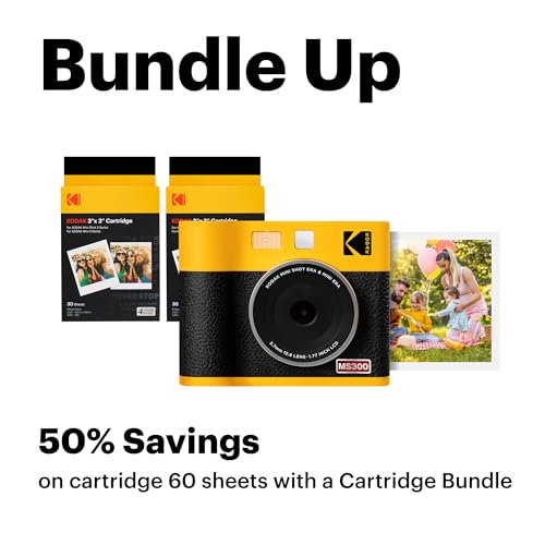 Image of Kodak Cam Mini Shot 3 ERA Black 3x3