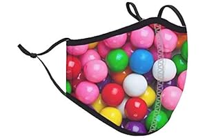 Top Trenz Disposable Kids Face Wrap Cloth Reusable Fashion Mask (Ages 3-7)