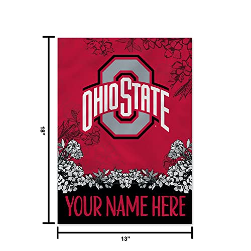 Image of Rico Industries NCAA Standard /Primary Personalized Garden Flag