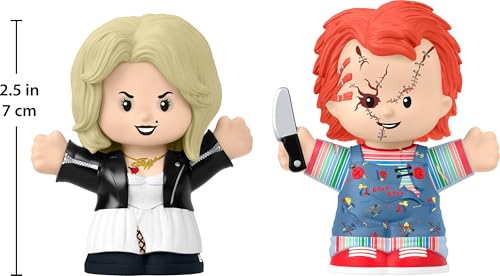 Little People Collector Bride of Chucky Movie Special Edition Figure Set in a Display Box for Adults & Fans