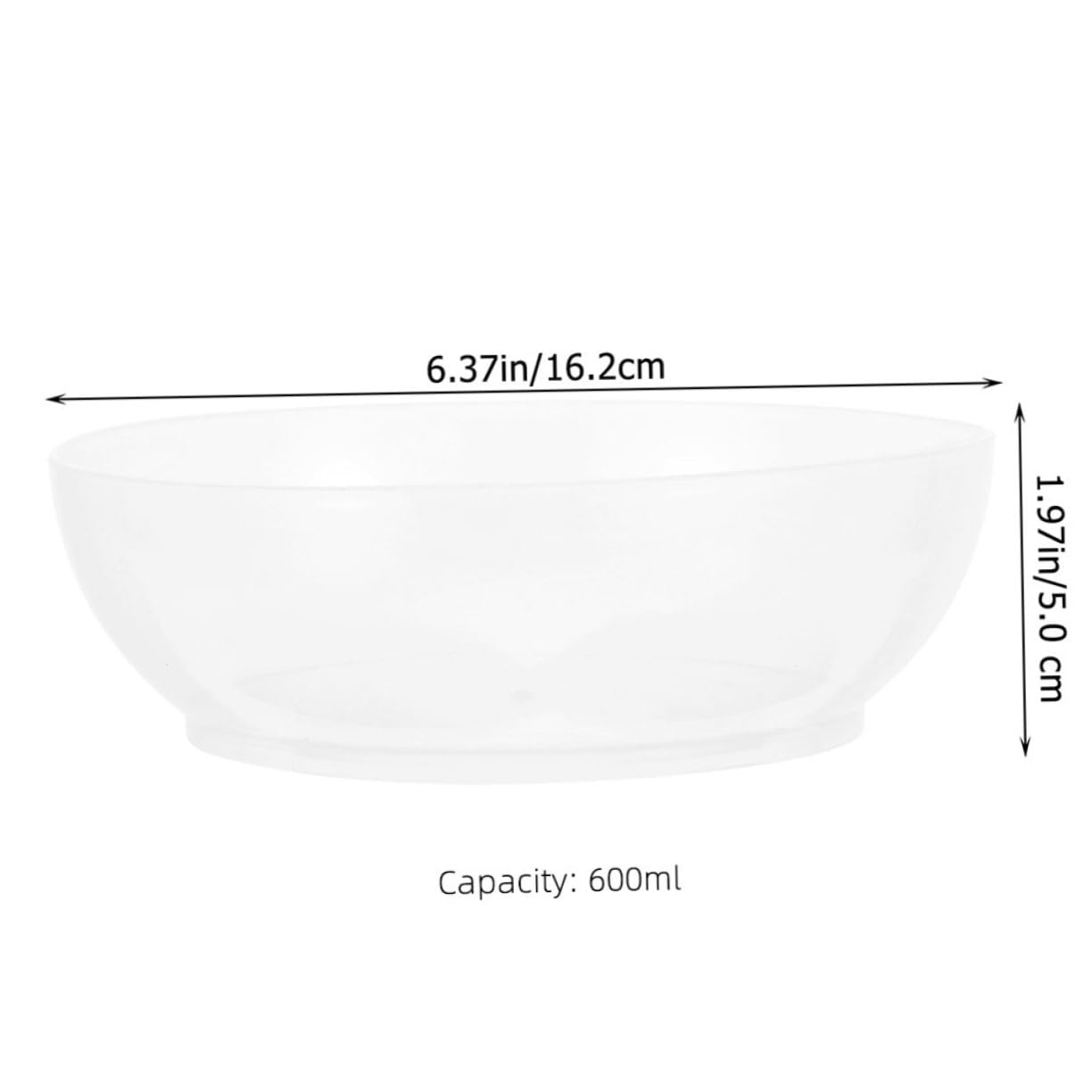 GRIRIW Electronic Scale Trays with Measuring Bowl 4pcs Kitchen Weighing Pan Sets