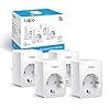 TP-Link Presa Intelligente WiFi Smart Plug, Compatibile con Alexa e Google Home, Controllo Remoto tramite APP Tapo, 10A, 2300W, confezione da 4 pezzi (Tapo P100)