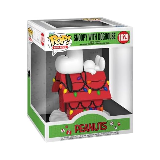 Funko Pop! Deluxe: ACBC– Snoopy & Doghouse - Peanuts TV Specials - Figura de Vinilo Coleccionable - Idea de Regalo- Mercancia Oficial - Juguetes para Niños y Adultos - TV Fans