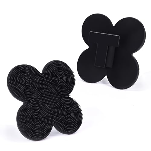 Brosse en silicone pour massage sous la douche Clover pour un soin exfoliant du corps chez soi