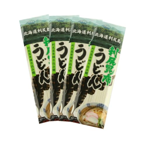 利尻昆布うどん200g×4袋[利尻漁業協同組合]