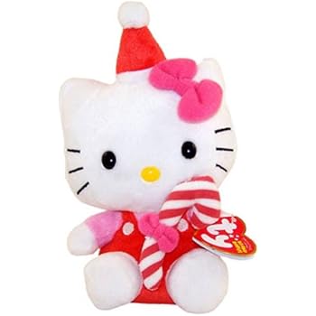 candy cane beanie baby
