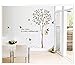 Klatka dla ptaków drzewo salon telewizor ciepła sypialnia dekoracja zdejmowana naklejka ścienna dziewczyny aplikacja dzieci przedszkole zrób to sam szkło gabinet cytat naklejka 160 x 165 cm