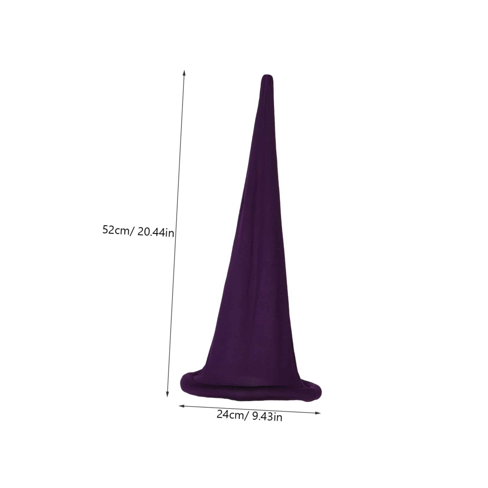 INOOMP Dwarf Hat Christmas Accessory Gnome Cap Decorative Hats Dwarf Party Hat for Christmas Party Purple