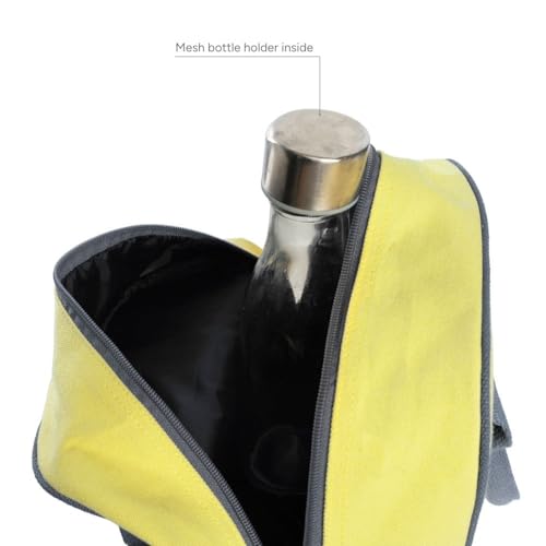 Eco Right Lunch Bags for Office Women & Lunch Bag for Men, Insulated Lunch Bag for Kids, Office Lunch Bag with Bottle Holder, Carry Handle & Pocket - Image 6