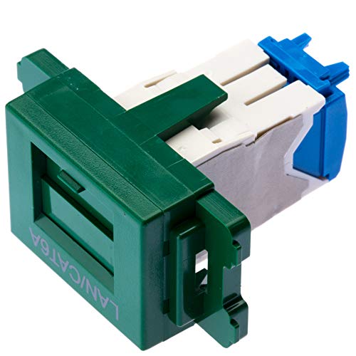 パンドウイットコーポレーション Cat6A JISプレート用ジャックキット 緑 JAOSSP6ATGGR