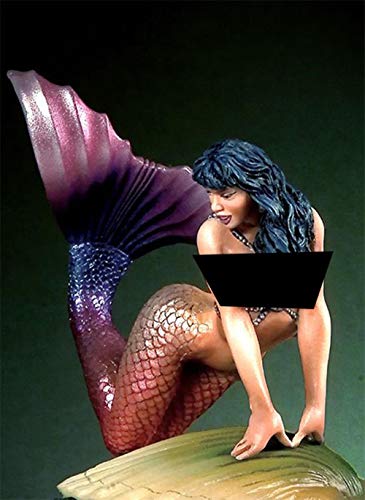 Figura Resin Mujer Fantasía 1:22 Miniatura sin Pintar miniatura 2