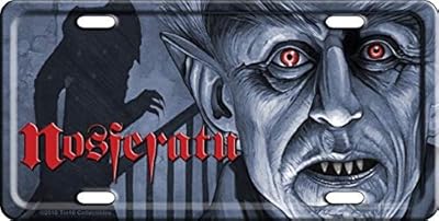 Moebius Models Nosferatu License Plate - Vampire Dracula
