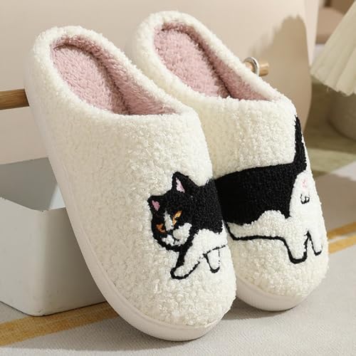 Image of Women's Men's Strawberry Slippers Cute Fruit Home Slippers Winter Fuzzy Memory Foam Fluffy Warm House Shoes