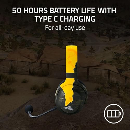 Barracuda X (2022) - Cuffia Wireless Multipiattaperma per Giochi e Dispositivi Mobili (SmartSwitch Dual Wireless, 250 g di Design Ergonomico, Triperce 40 mm, Microfono Cardioide) PUBG Edition - Cuffia gaming - Immagine 2