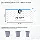 Petify – Müllbeutel für automatische Katzentoiletten, kompatibel mit Pura X & Pura Max 2, 100 Stück (5x20), vorgestanzt, mit Zugband.