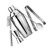 Photo Gallery ligigwash 5 pezzi accessori bartender in acciaio inossidabile misurino cocktail cucchiaio e jigger per preparazione drink resistente design moderno ed per bar e casa Photo Gallery ligigwash 5 pezzi accessori bartender in acciaio inossidabile misurino cocktail cucchiaio e jigger per preparazione drink resistente design moderno ed per bar e casa
