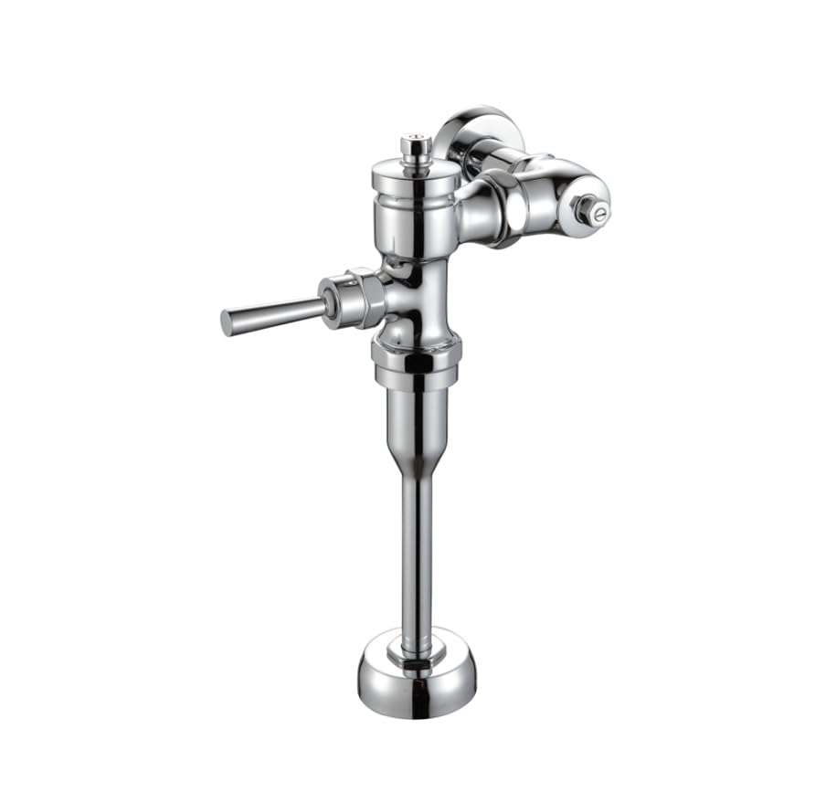 The popular design that 0.5 GPF manual flush valve Hand control urinal flush valve Chrome nice urinal flushometer