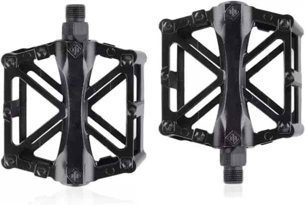 Image of Mountain Bike Pedals, Lightweight Aluminium Alloy, Black
