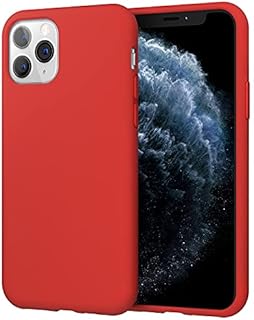 JETech Silicone Case for iPhone 11 Pro 5.8-Inch, Silky-Soft Touch Full-Body Protective Phone Case, Shockproof Cover with Microfiber Lining (Black)