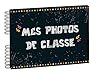 Exacompta - Réf. 16010E - 1 Album photos à spirales 50 pages noires pour photos de classe - Format 32x22 cm - couverture pelliculage brillant - 150 photos, Noir