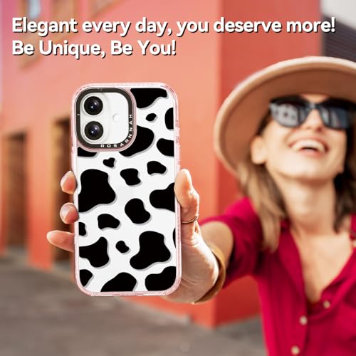 Coque iPhone 16 antichoc 2m Rosarnnah durable et robuste rose - 6