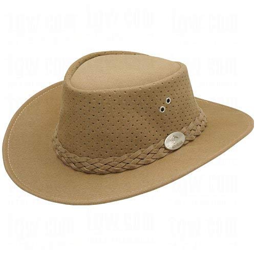 Aussie Chiller Outback Bushie Chiller Golf Hat - Carmel - Large