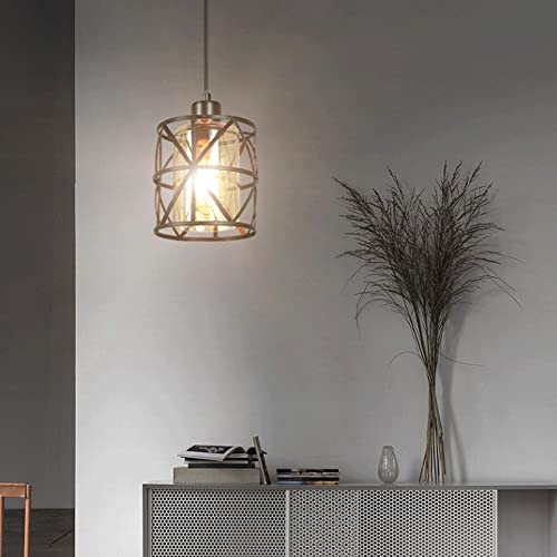 Lustre suspension de style simple E27 pour remplacer un plafonnier démodé