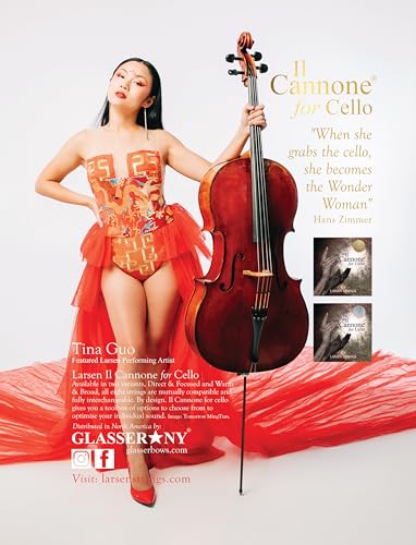 LARSEN STRINGS Il Cannone Cello-Saiten IL Cannone D Stahl Direct & Focused