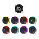 Split Music Boxing Machine, 8 Targets Smart Reaction Training Light Boxing Music Fitness Machine with 10 Modes Portable Independent Unit with Progress Tracking Screen for Home Workout Fitness