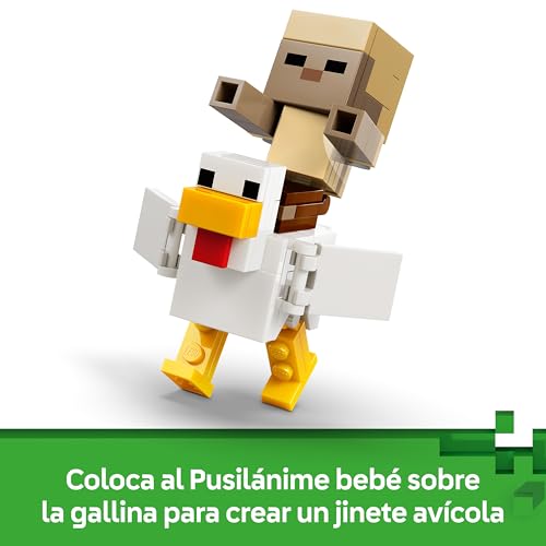LEGO Minecraft Jinete Avícola 21592 soluciona el aburrimiento y la desconexión tecnológica 5