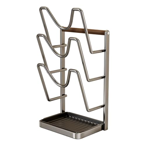 Support de couvercle de casserole : stop aux placards encombrés et rayés - 2