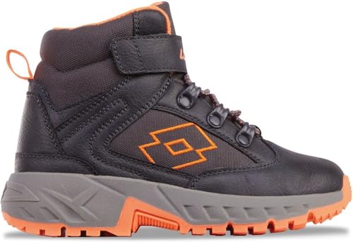 Ya en mundofriki.es: Lotto WOODLARK MID K Botas de media longitud unisex para niños, azul marino/FR.naranja, talla 34 EU, Navy Fr Orange, 34 EU