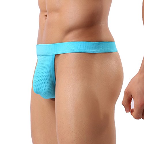 Summer Code Mens Micro Mesh Stretch Thong T-Back Sexy Underwear #TOP3