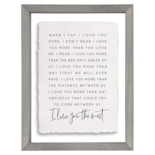 Simply Said, INC Floating Frame Art - Love You The