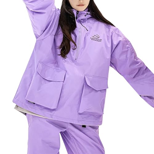 �A�E�^�[ ���f�B�[�X �~ �h�� �X�|�[�c �X�m�[�E�F�A ��̂� �h�� ���� �h�� �X�m�[�{�[�h�E�F�A �����Y �W���P�b�g �v���I�[�o�[ S-5L�T�C�Y ���j�Z�b�N�X �X�|�[�c �J�W���A��(�p�[�v��,3XL)