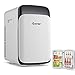 COSTWAY Mini Frigo 15L Mini Réfrigérateur 2 en 1 Fonction de Refroidissement et de Chauffage, Température -3 ℃ ~ 50 ℃, Mini frigo Portable 76 KWh/an pour Maison/Voiture (Blanc)