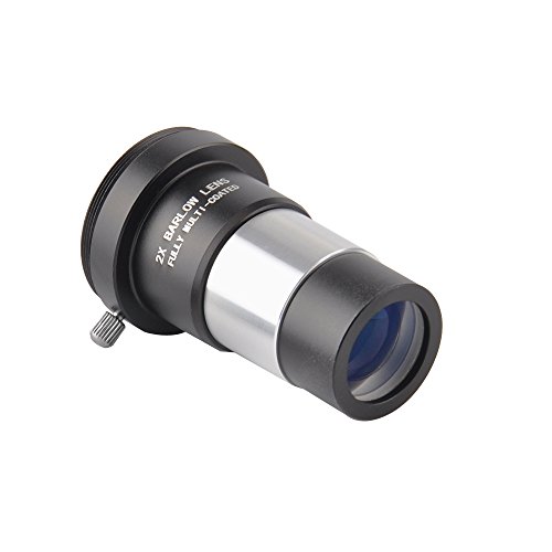 Solomark 3,2 cm 2 x Barlow Lens metallo con