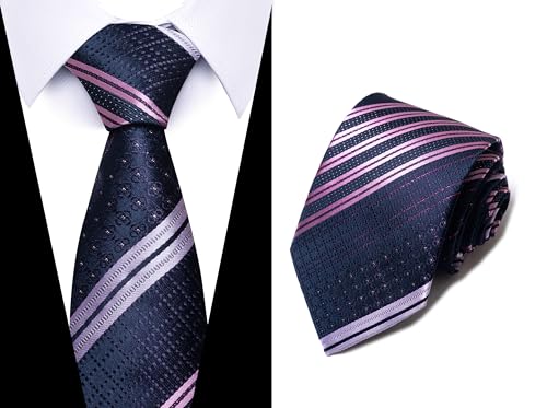 Image of Passabin Tie For Men Necktie Woven Jacquard Neck Ties Set 6 PCS