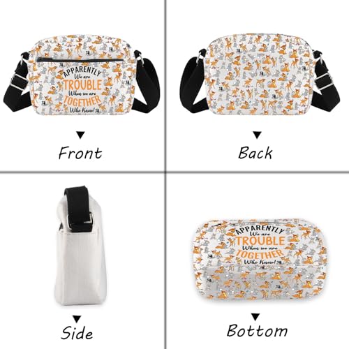 TGBJE Deer and Thumper Crossbody Bag Cartoon Movie Characters Gift Deer Fans Gifts Bunny Lover Grocery Bag4