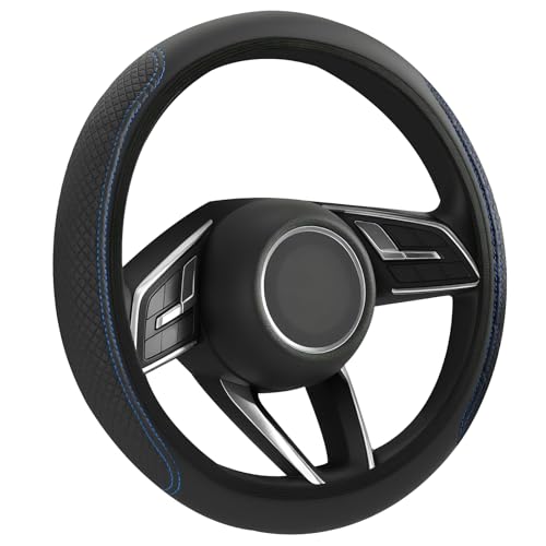 Flintronic Auto Lenkradabdeckung, Lenkradbezug, Lenkradhülle Universal, Lenkradabdeckungen für Frauen Männer, Zubehör Innenraum für 99% Auto, SUV, Lastwagen