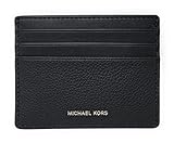 Michael Kors Men’s Cooper Tall Card Case Wallet Black