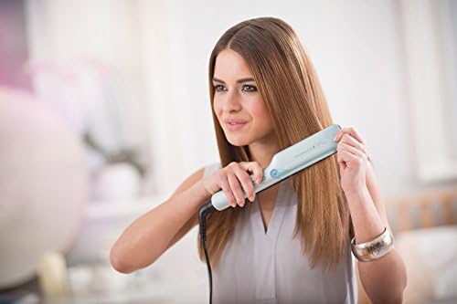 Remington Protect Hair Straightener S8700| 68% Less Damage With Hydracare Cool Mist Technology| 5 Temperature Settings Up To 230°C| Ceramic Plates Infused With Keratin, Argan & Macadamia Oils, Green