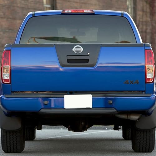 Image of CONGCONG Matte Black 4X4 Rear Tail Gate Emblem 93495-EA80A,Fit for Nissan 2007-2015 Titan / 2005-2021 Frontier /2008-2011 Xterra.(Matte Black)
