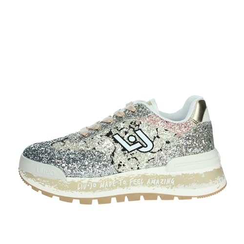 Liu Jo Amazing 26 basket confortable en similicuir noir pour marcher sans douleur