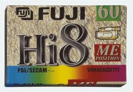 Fujifilm Hi8 Videokassette ME 60 Minuten