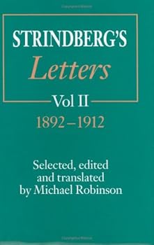 Hardcover Strindberg's Letters, Volume 2: 1892-1912 Book