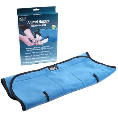 Jokari Animal Hugger Wrap: Safety Restraint for Cats and Small Pets