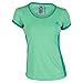 adidas Performance Girls Court Tee, Bright Green, Large