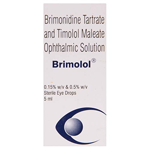 Image of Brimolol - Bottle of 5 ml Eye Drops