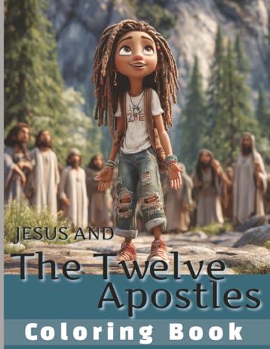 Jesus and the Twelve Apostles: Coloring Book: Meet the Twelve